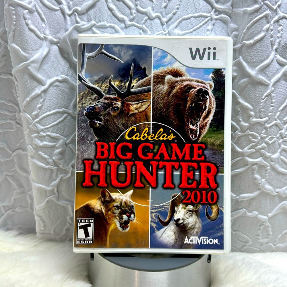 Wii Cabela’s Big Game Hunter 2010 Activision game